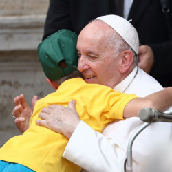 Papież Franciszek z przymrużeniem oka